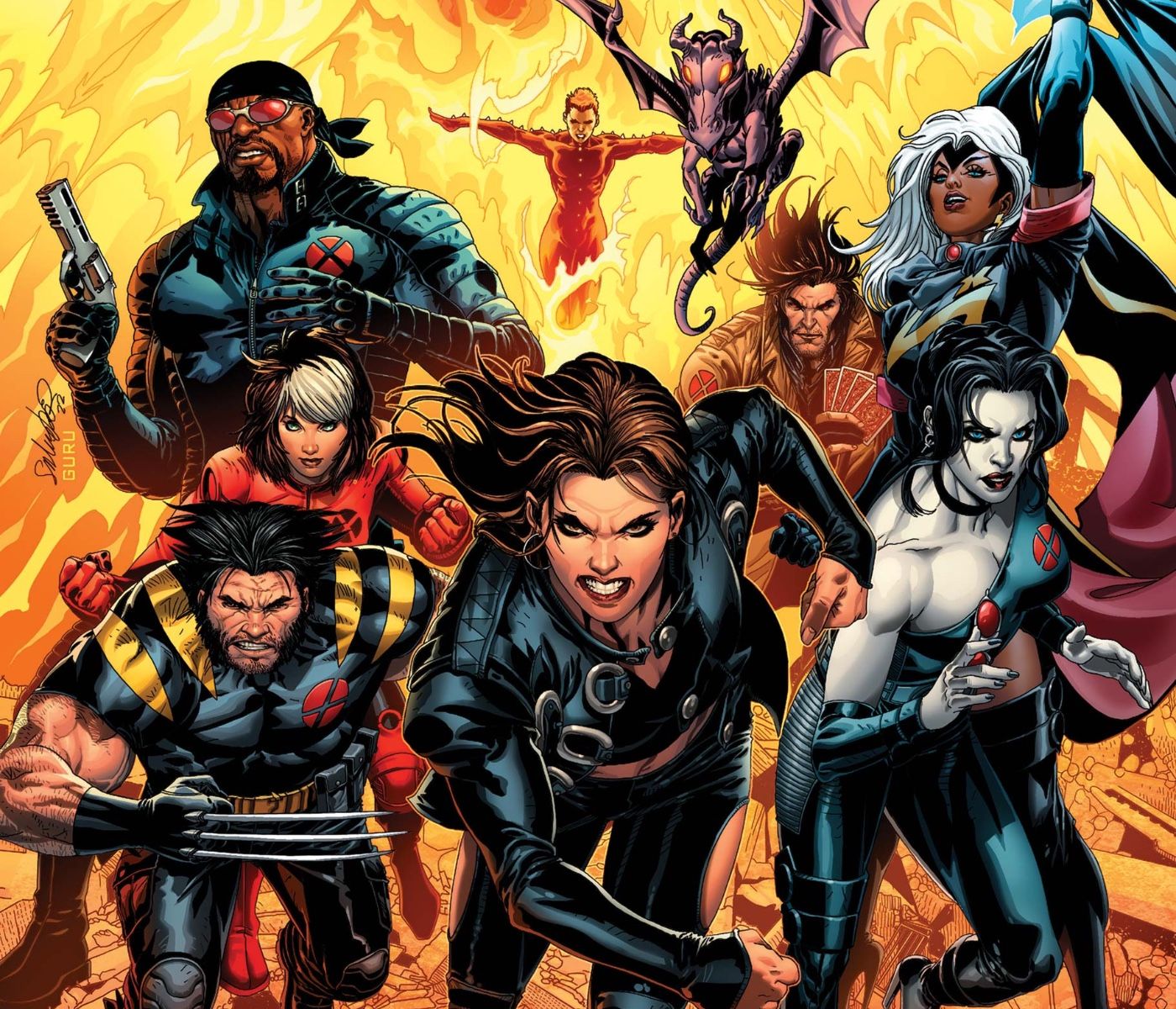 The revived X-Treme X-Men line charges the viewer.