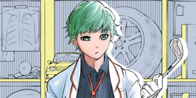 Yaesaki from Green Green Greens Ponders a Golf Club