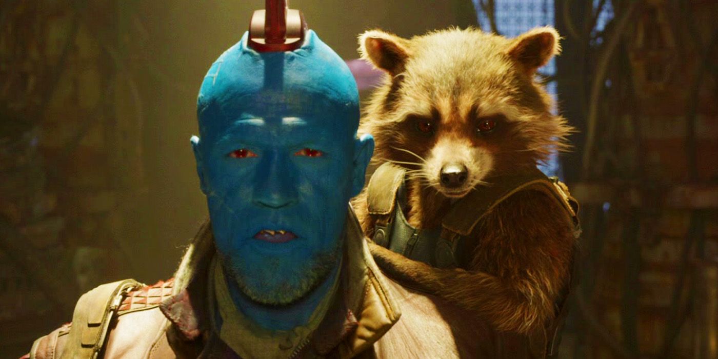 Yondu and Rocket attacking the Ravagers in Guardians of the Galaxy Vol. 2