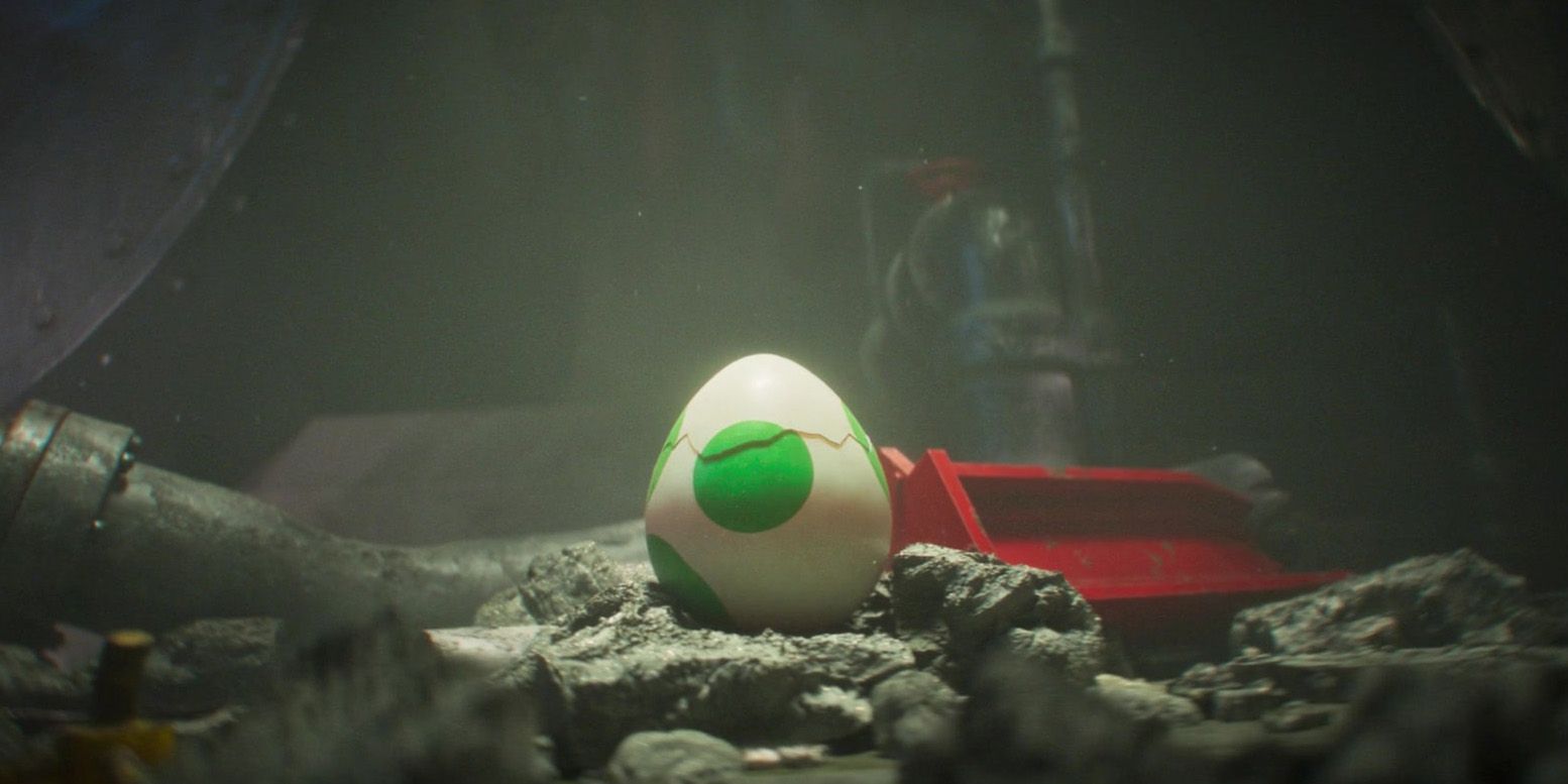 Yoshi's egg in The Super Mario Bros. Movie