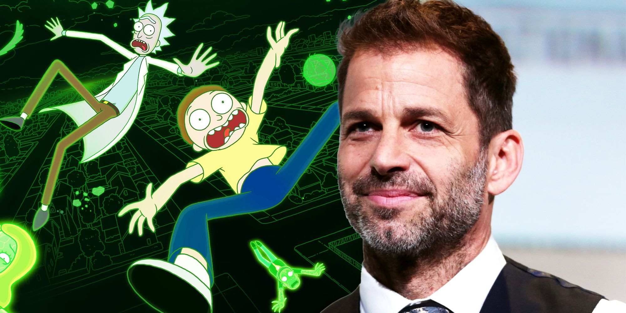 Dan Harmon, Zack Snyder talked about a 'Rick and Morty' movie