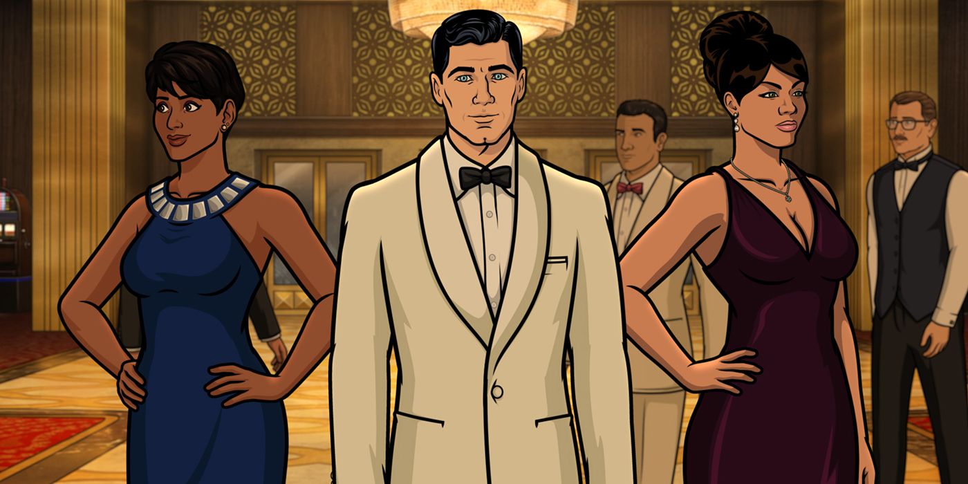 Zara, Archer and Lana in Archer Into the Cold