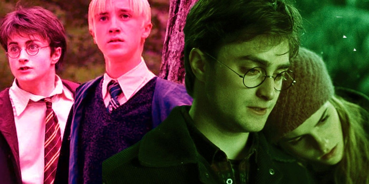 Custom image of Harry and Draco and Harry and Hermione
