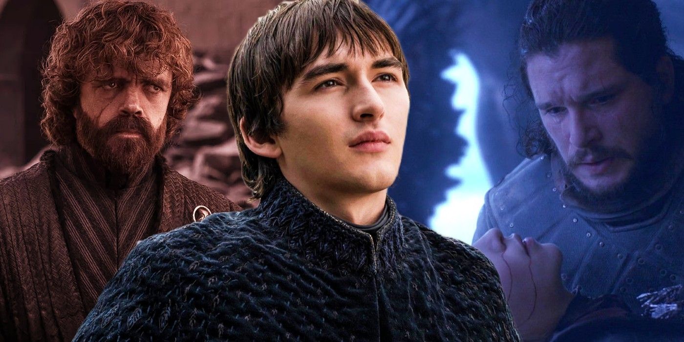 Custom image of Tyrion, Bran and Jon Snow in Game of Thrones