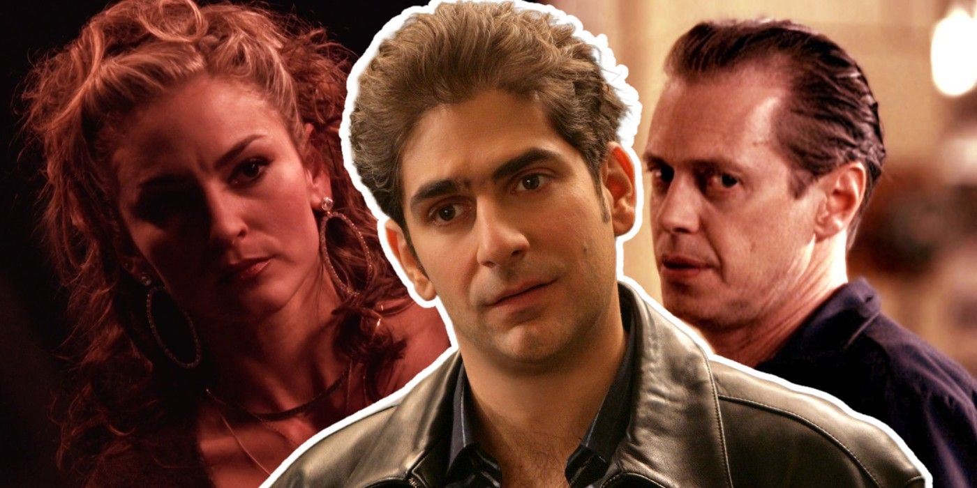 Custom image of Adriana, Christopher, and Tony B in The Sopranos