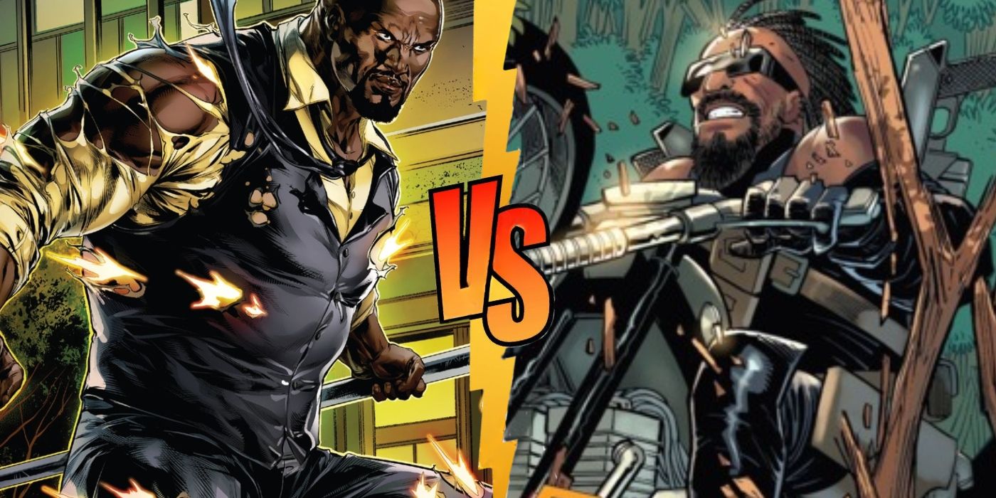 Luke Cage vs Shotgun.