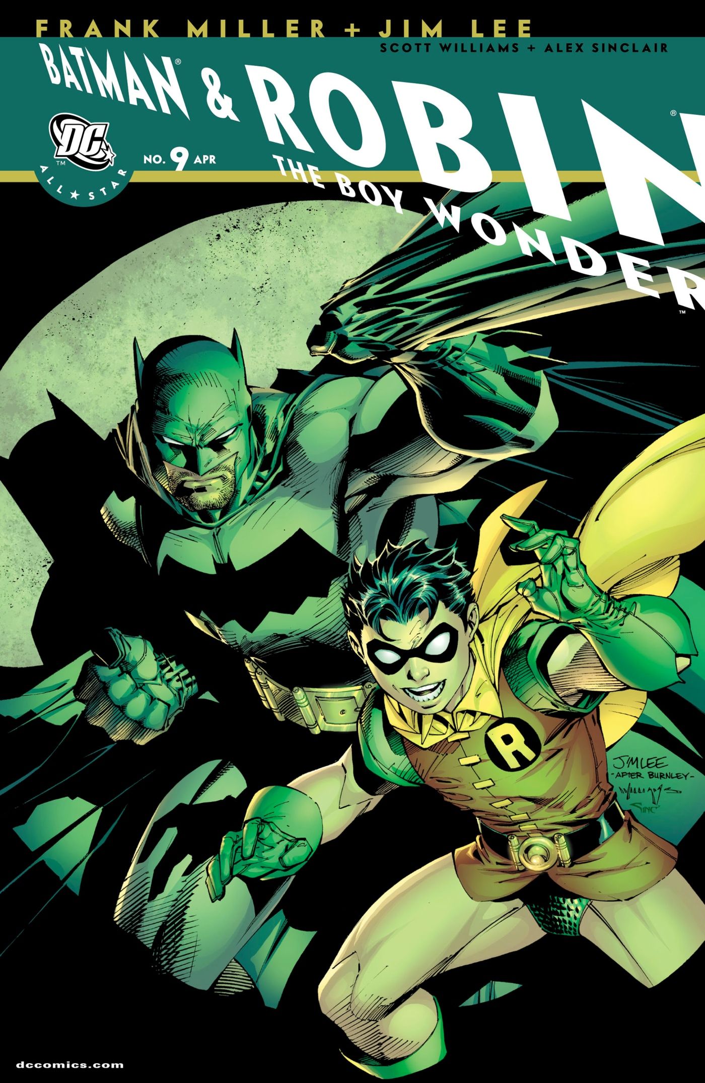 The cover of Batman and Robin, The Boy Wonder #9.