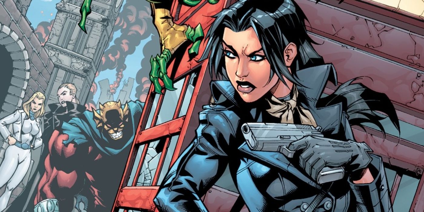 Lois Lane fighting in the resistance in Flashpoint.