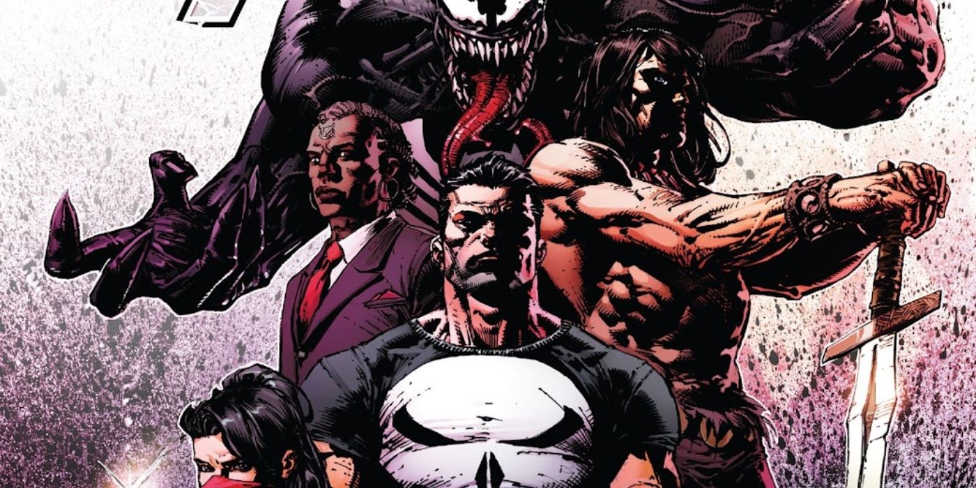 Punisher, Conan, Venom, and Brother Voodoo.