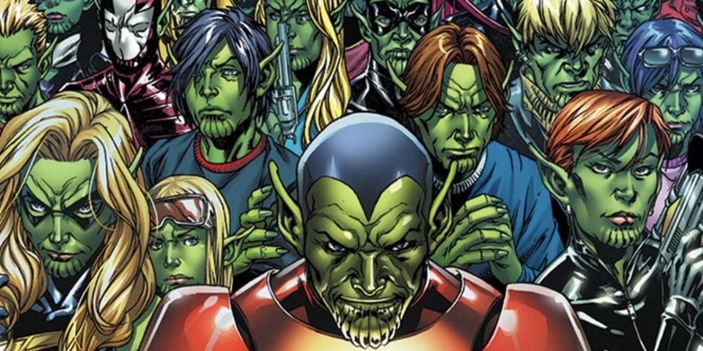 Every Marvel Comics hero as a Skrull in Secret Invasion. 
