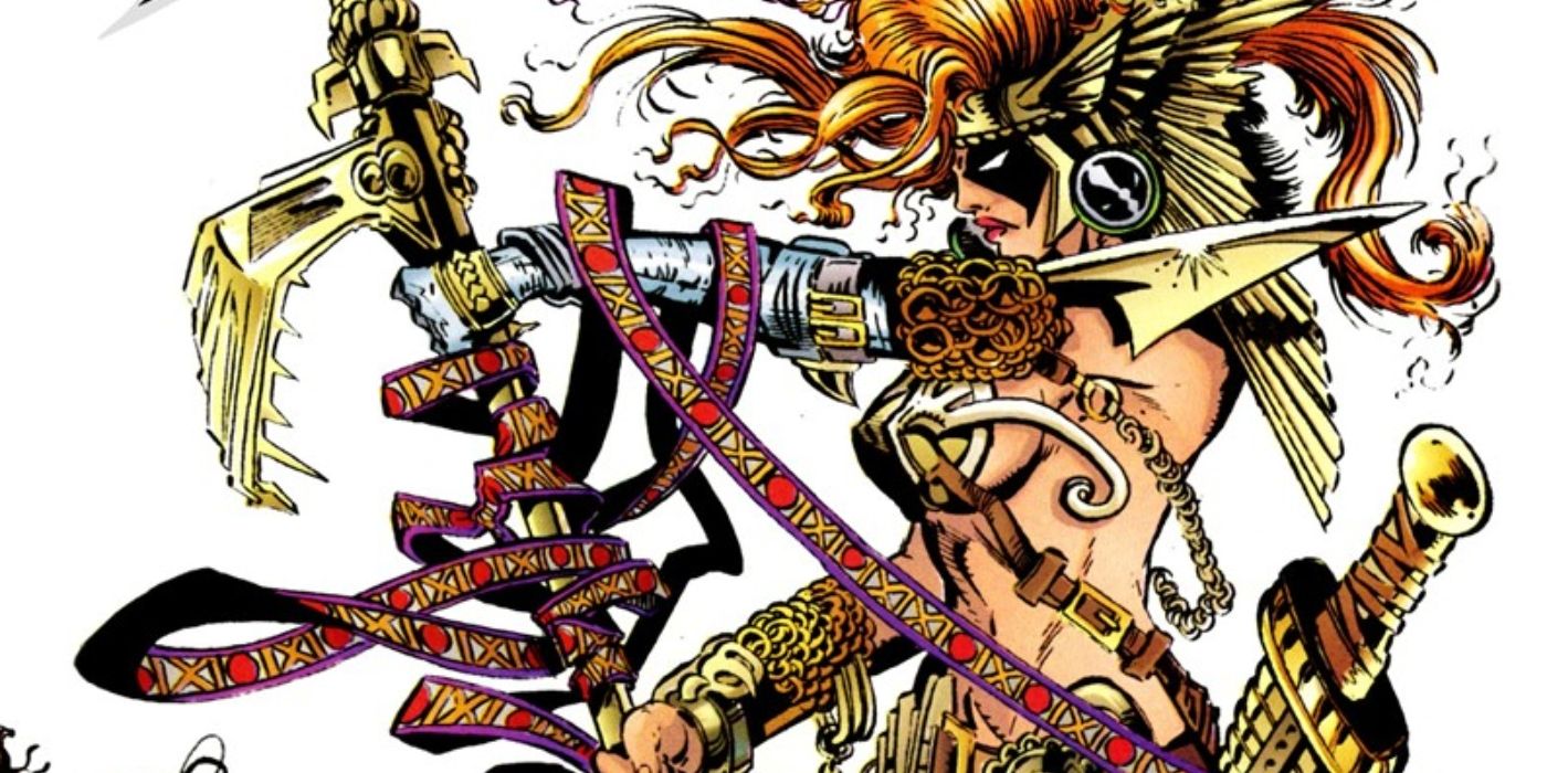 Angela, the demon-hunting angel from Spawn.