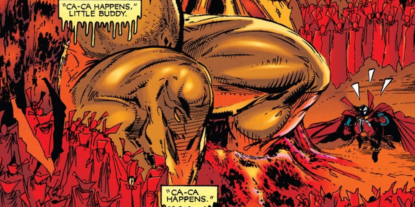 Spawn revealing the army he&rsquo;s unwittingly raising in hell.