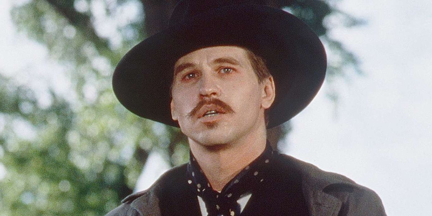 Doc Holliday looking shocked in Tombstone