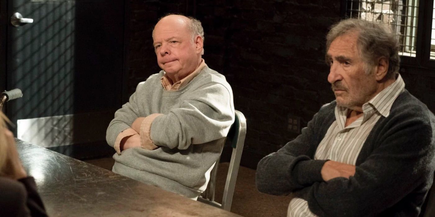 Wallace Shawn and Judd Hirsch in Law and Order: SVU