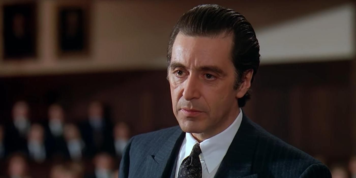 Al Pacino em Perfume de Mulher.