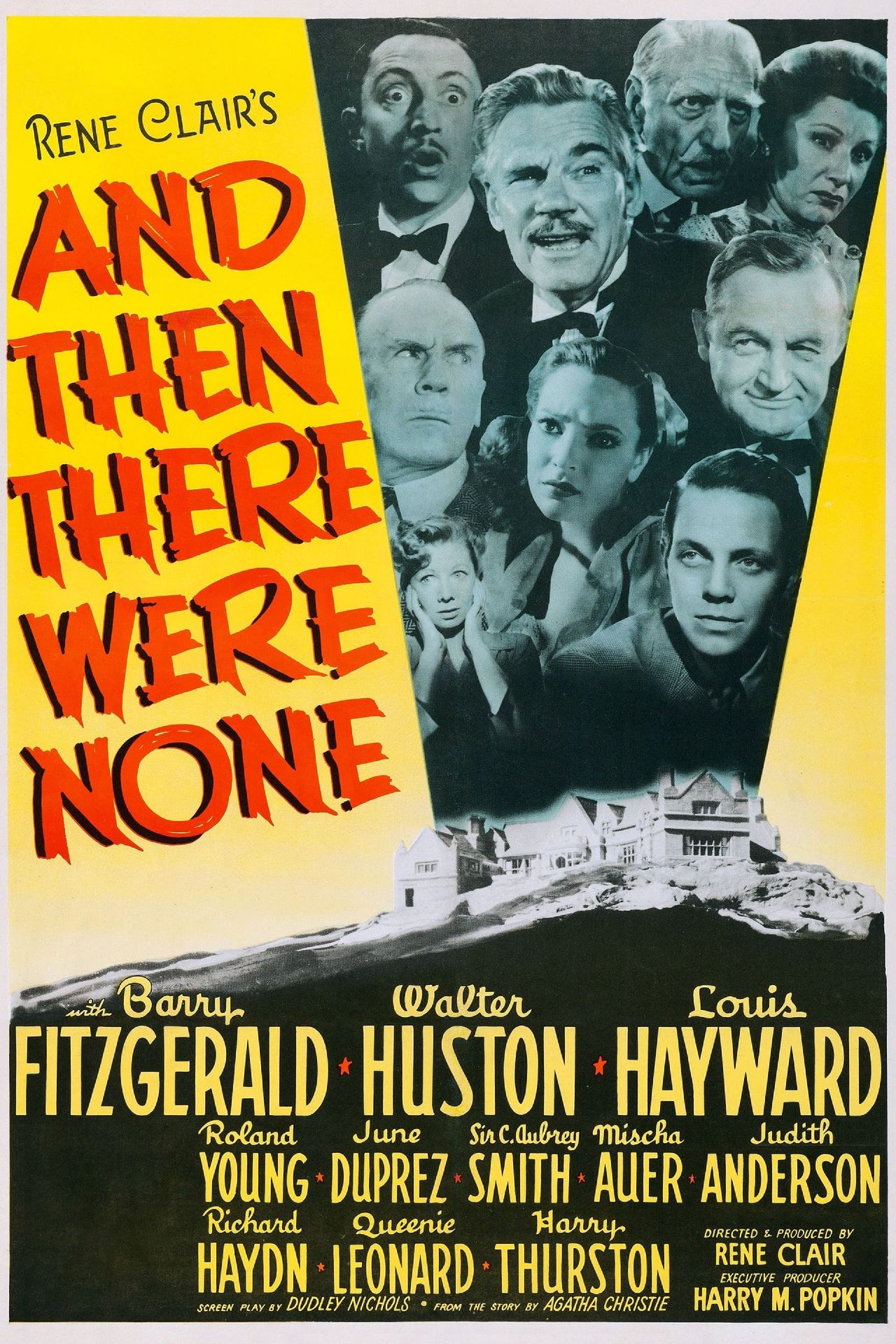 And Then There Were None 1945 Movie Poster