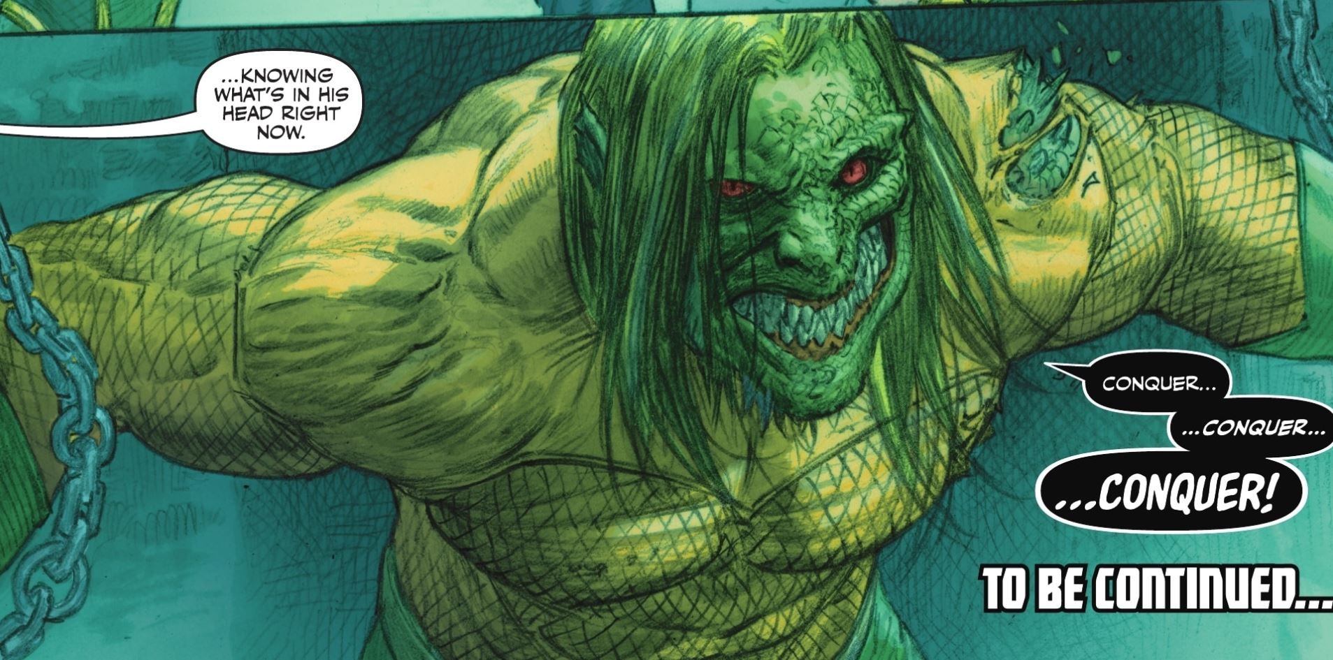 Aquaman Changed by Spores DC