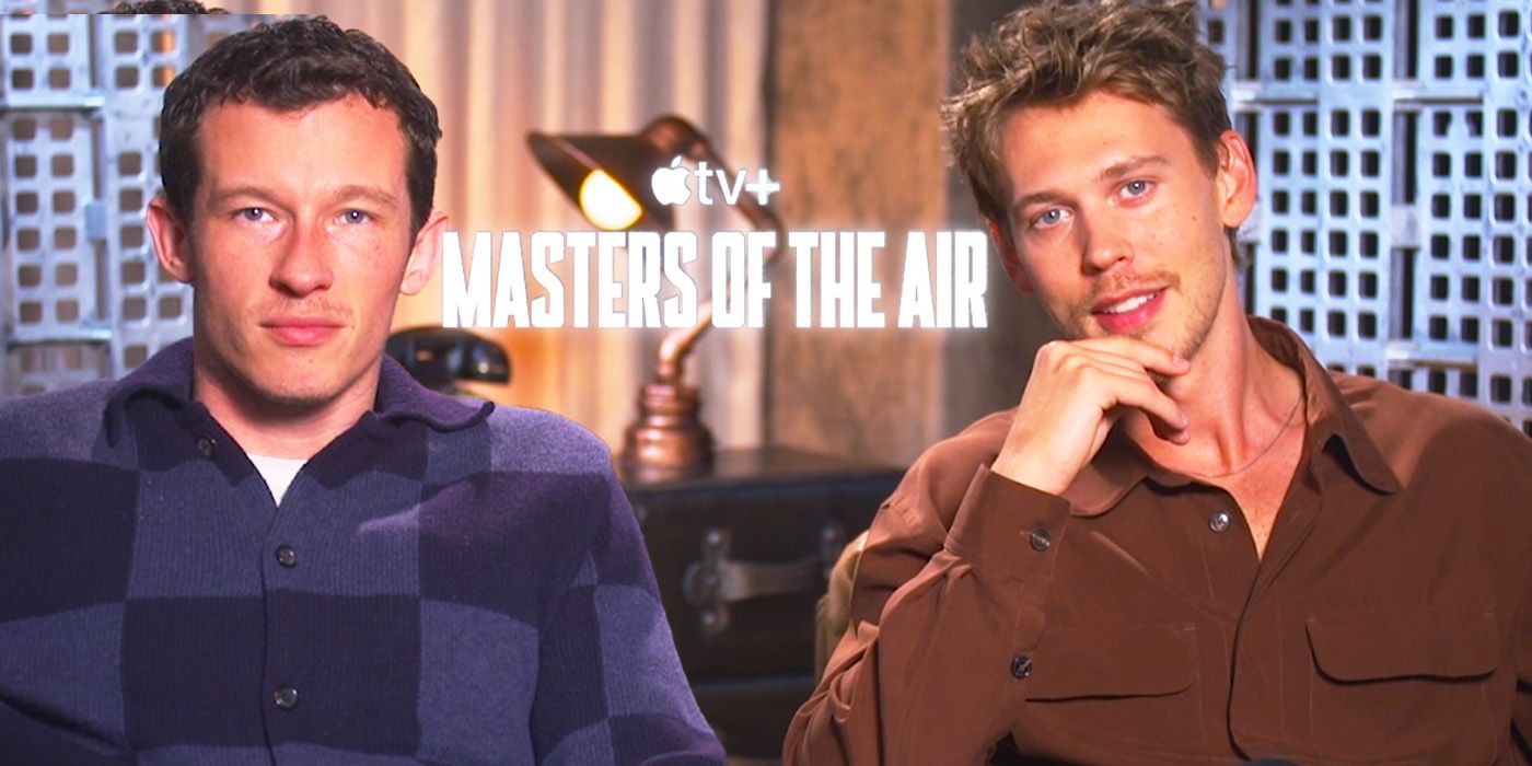 Edited image of Austin Butler & Callum Turner in Masters of the Air