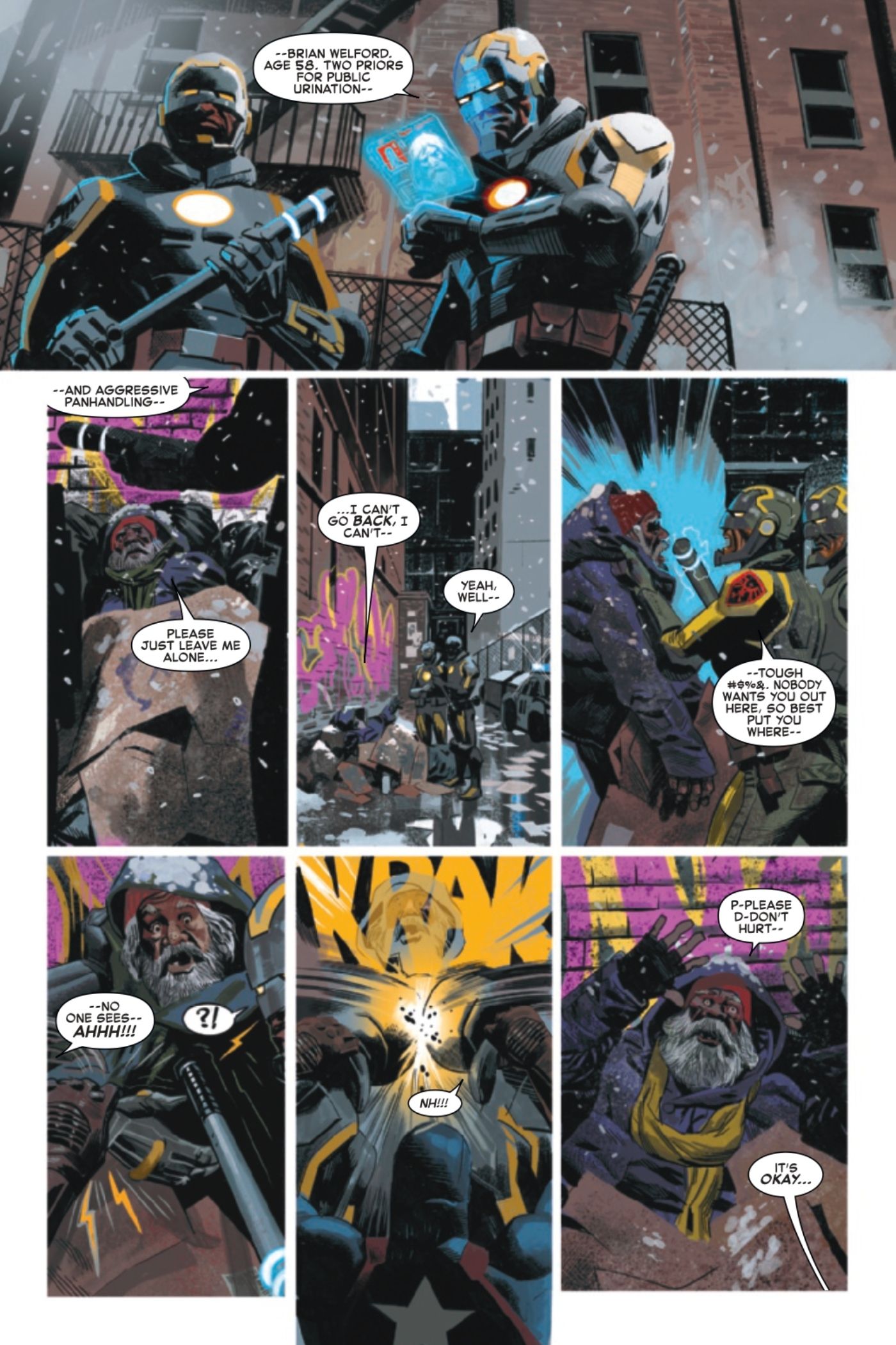 Avengers: Twilight #2 Preview page 3.