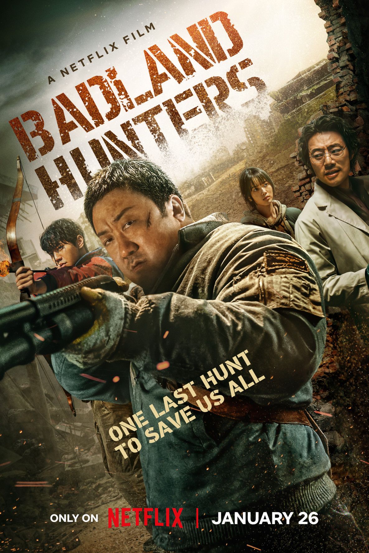 Badland Hunters Netflix Movie Poster