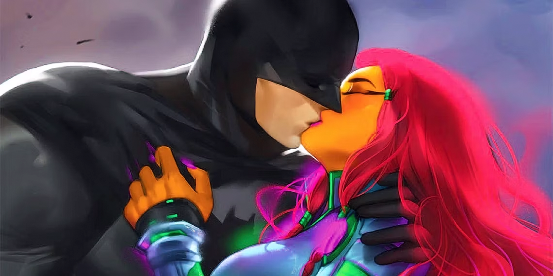 batman-kissing-red-haired-alien