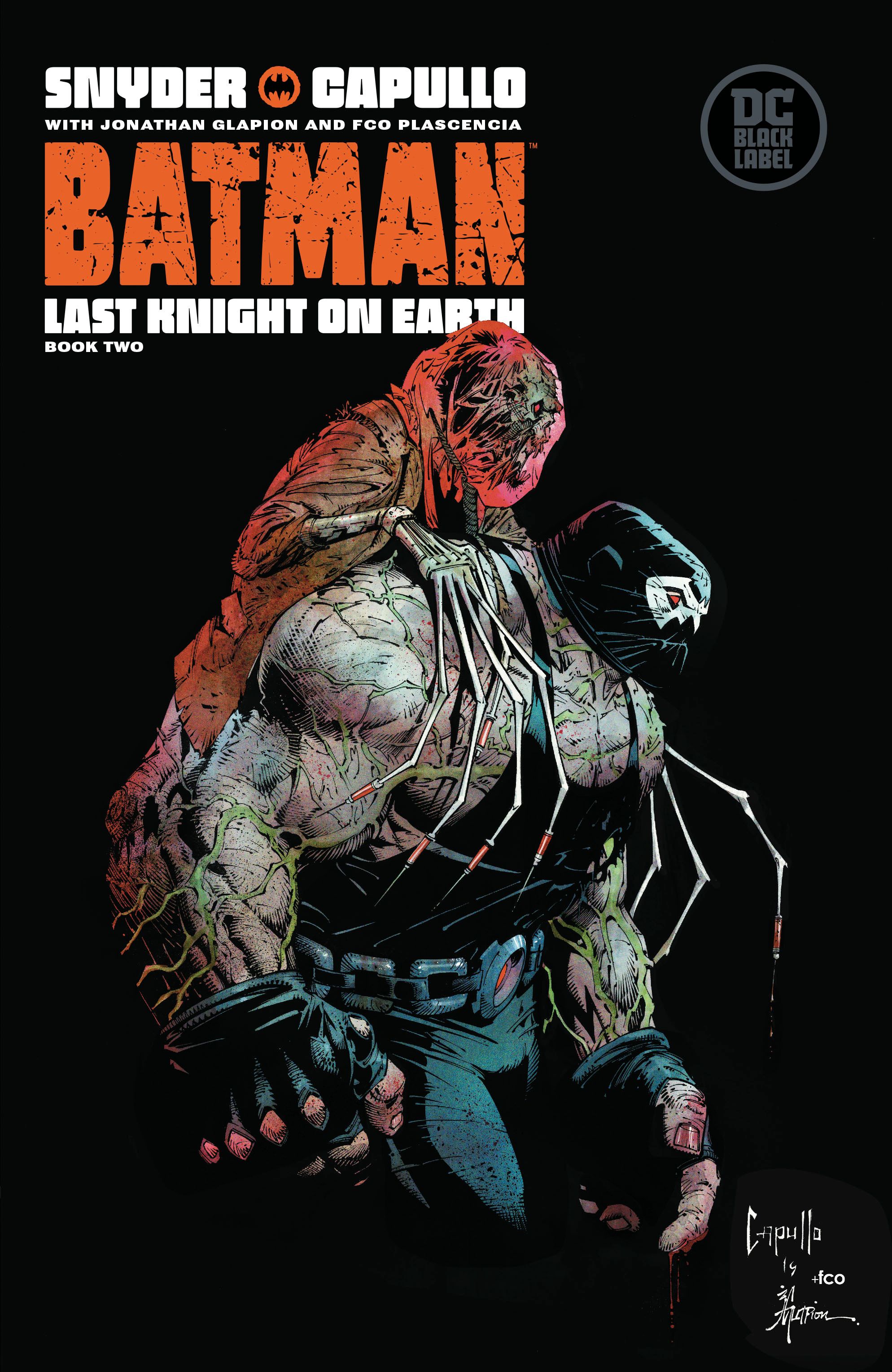 Batman: Last Knight on Earth #2 cover by Greg Capullo