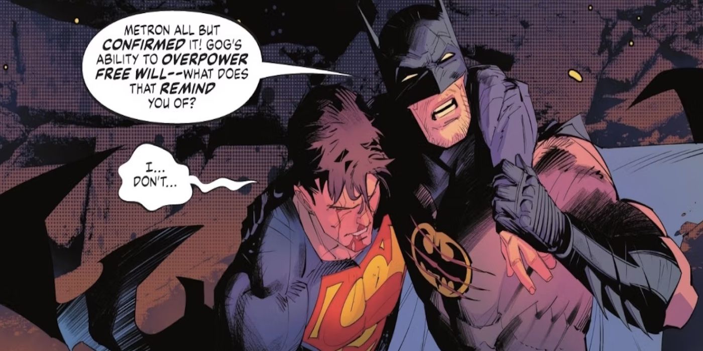 Batman Superman Gog Free Will