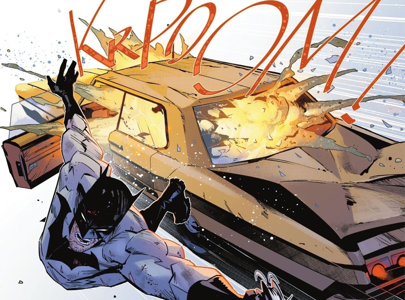 Batman Uses Gadget on Zur-En-Arrh DC