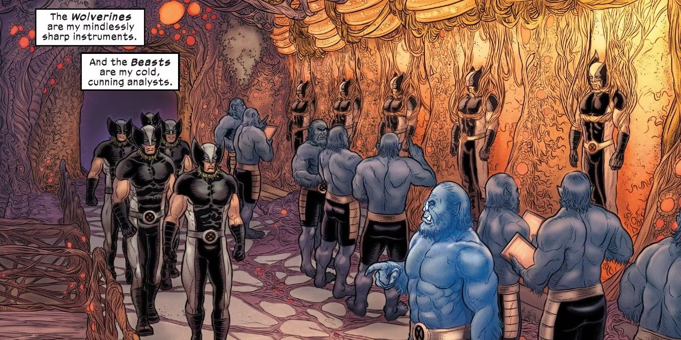 BEAST’S WOLVERINE CLONES AS THE WEAPONS OF X
