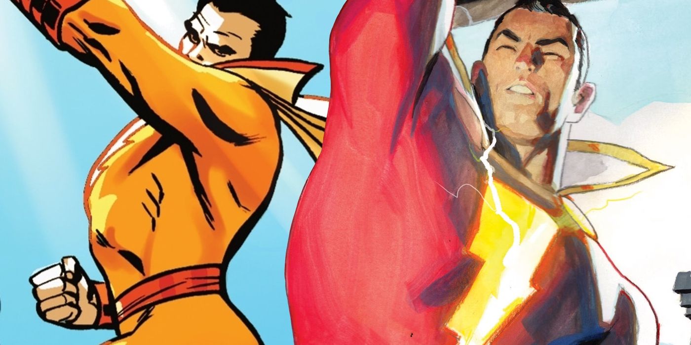 Bizarro Captain and Shazam DC