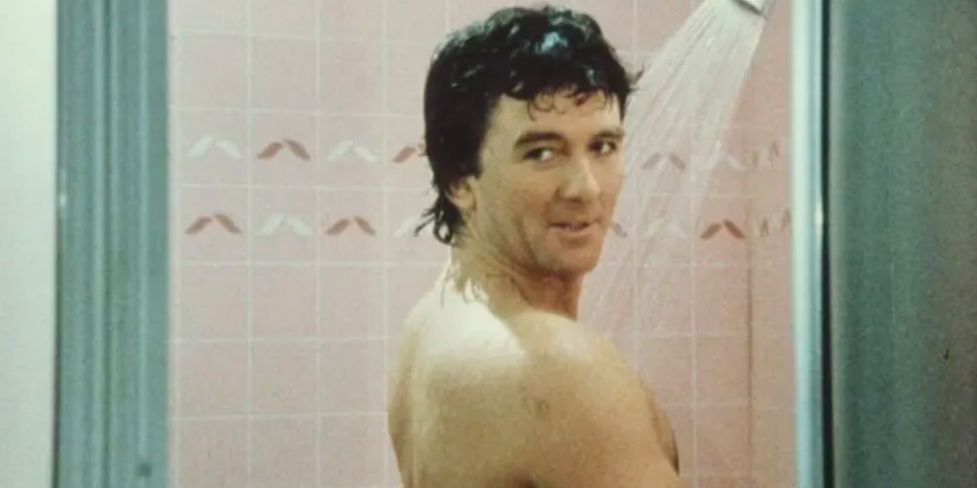 Bobby from Dallas in the shower