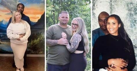 3 Prison Brides couples in side by side split screen
