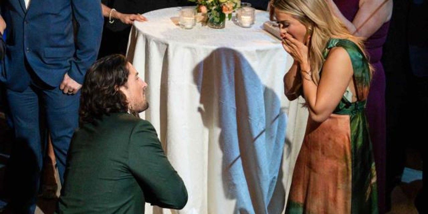 Brayden Bowers Proposes To Christina Mandrell At The Golden Bachelor Wedding