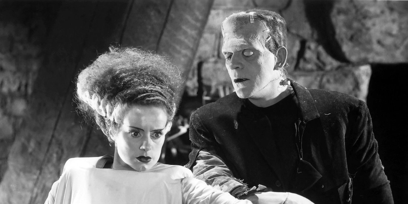 Boris Karloff as The Monster in Bride of Frankenstein