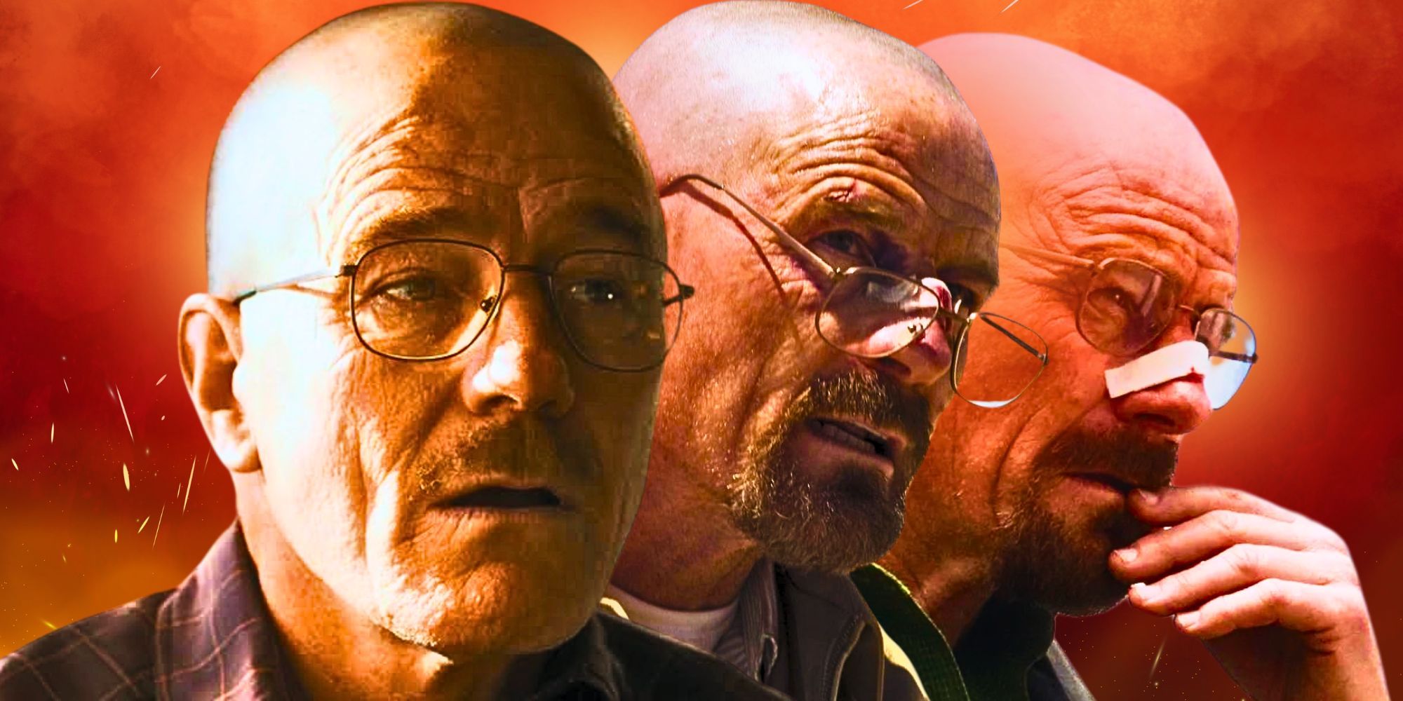 Bryan Cranston as Walter White in El Camino, Breaking Bad, and Better Call Saul