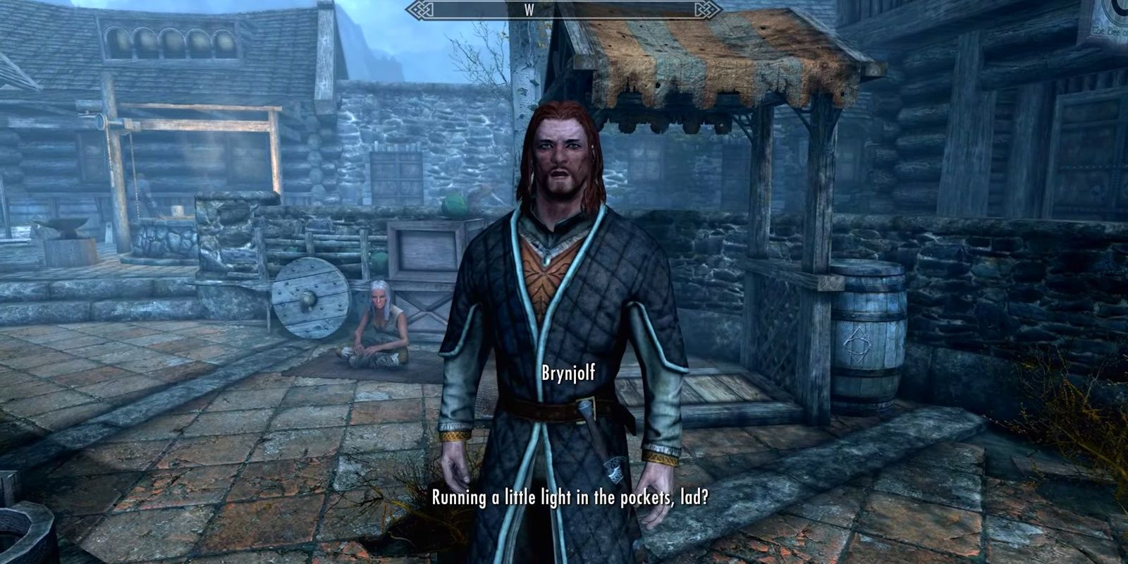 Brynjolf when first meeting the player in Skyrim