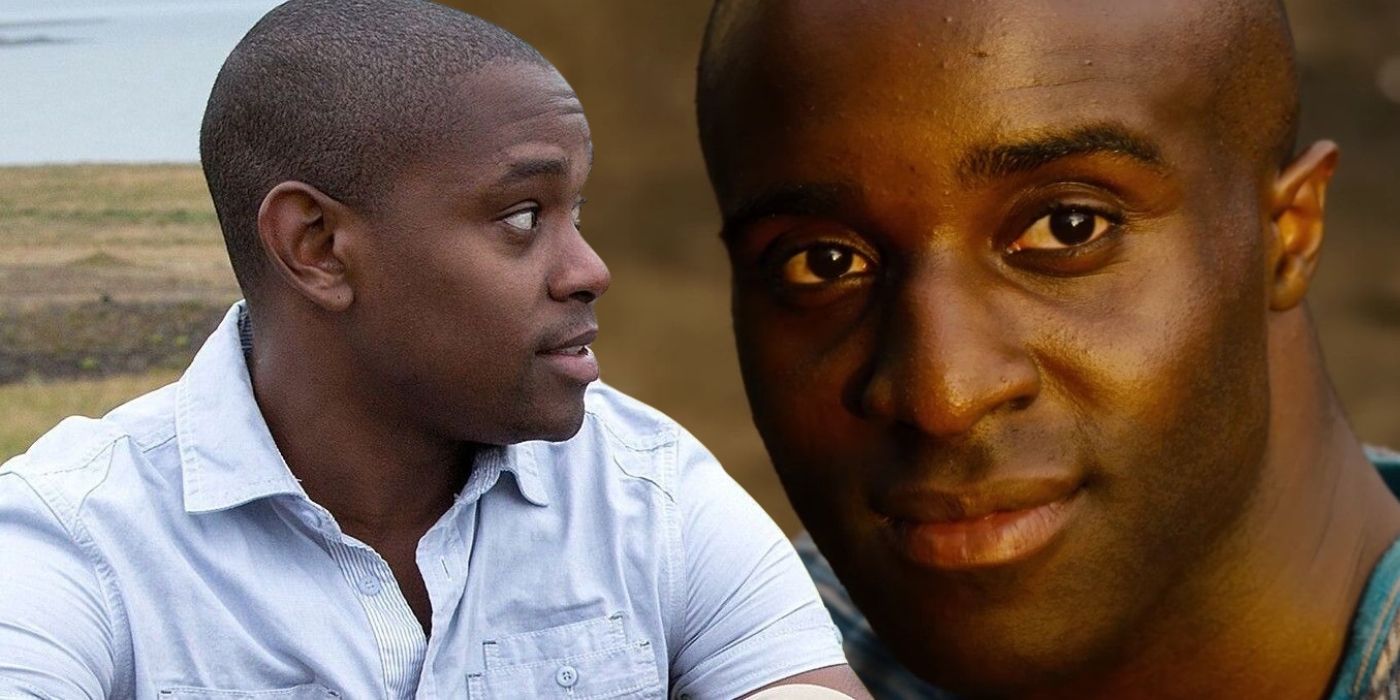 A collage image of both Sense8 Capheus actors Aml Ameen and Toby Onwumere next to one-another.