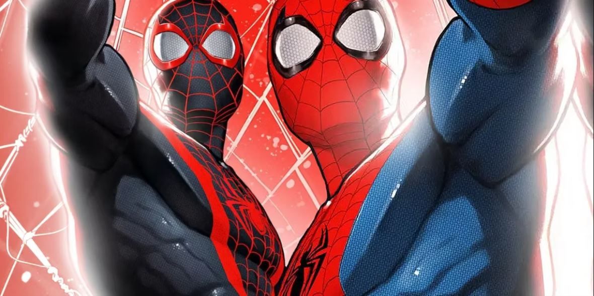 Spider-Men Peter Parker and Miles Morales