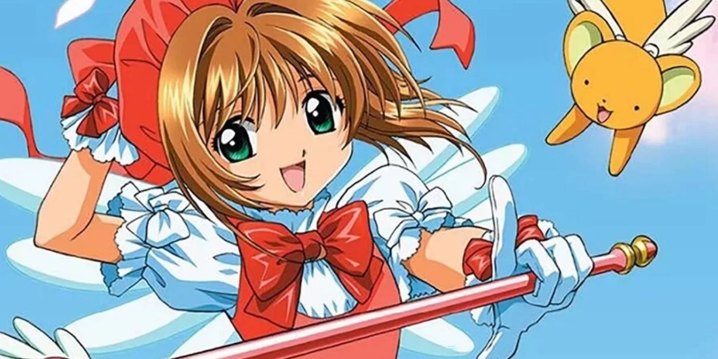 cardcaptor sakura key visual of the titular character in her classic outfit.