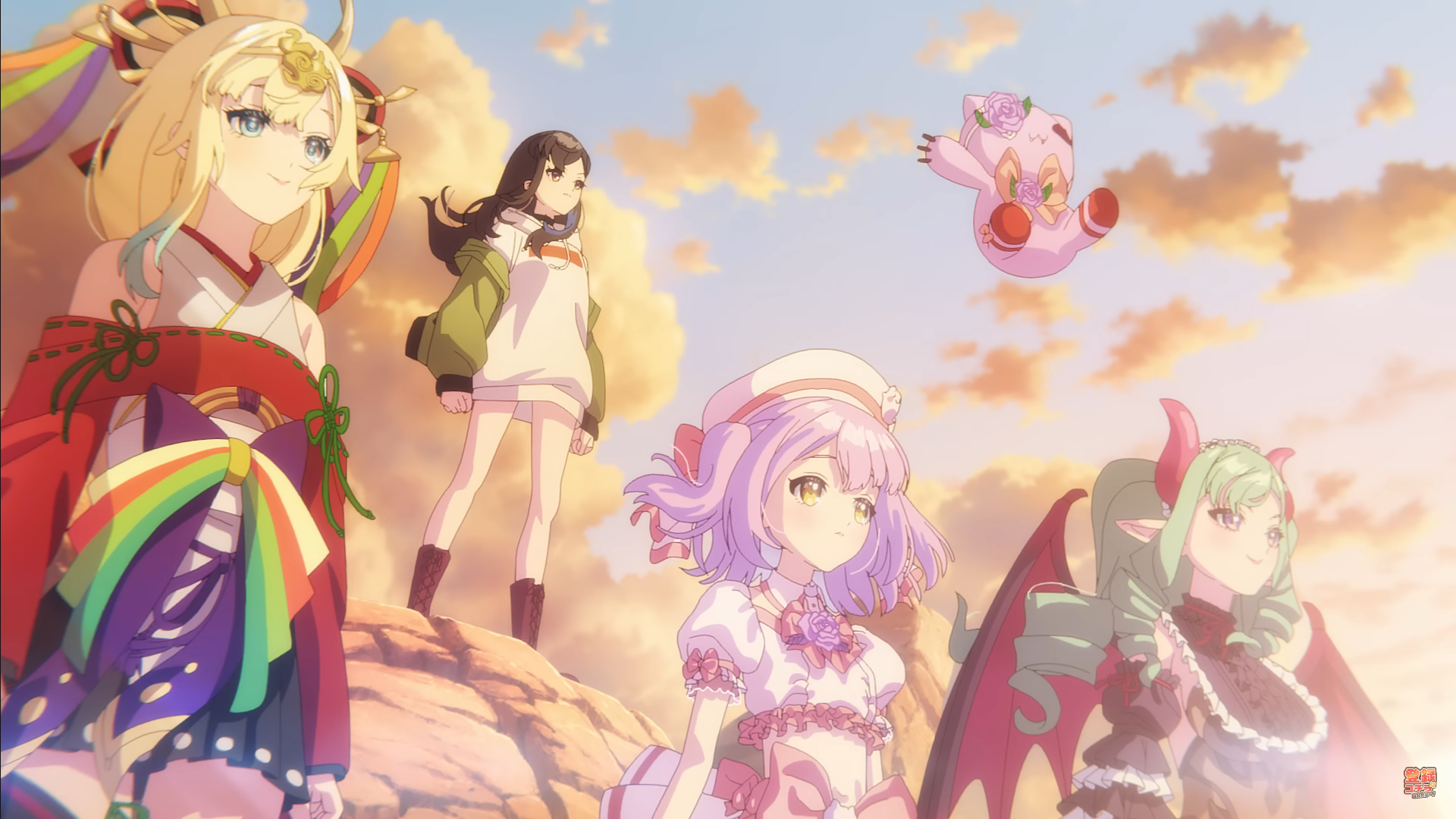 Screenshot from PV animated by Andraft, with direction from Ryu Nakayama