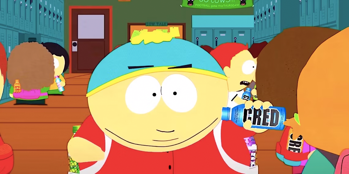 cartman-holds-up-a-bottle-of-cred-in-the-busy-school-hallway-in-south-park-not-suitable-for-children