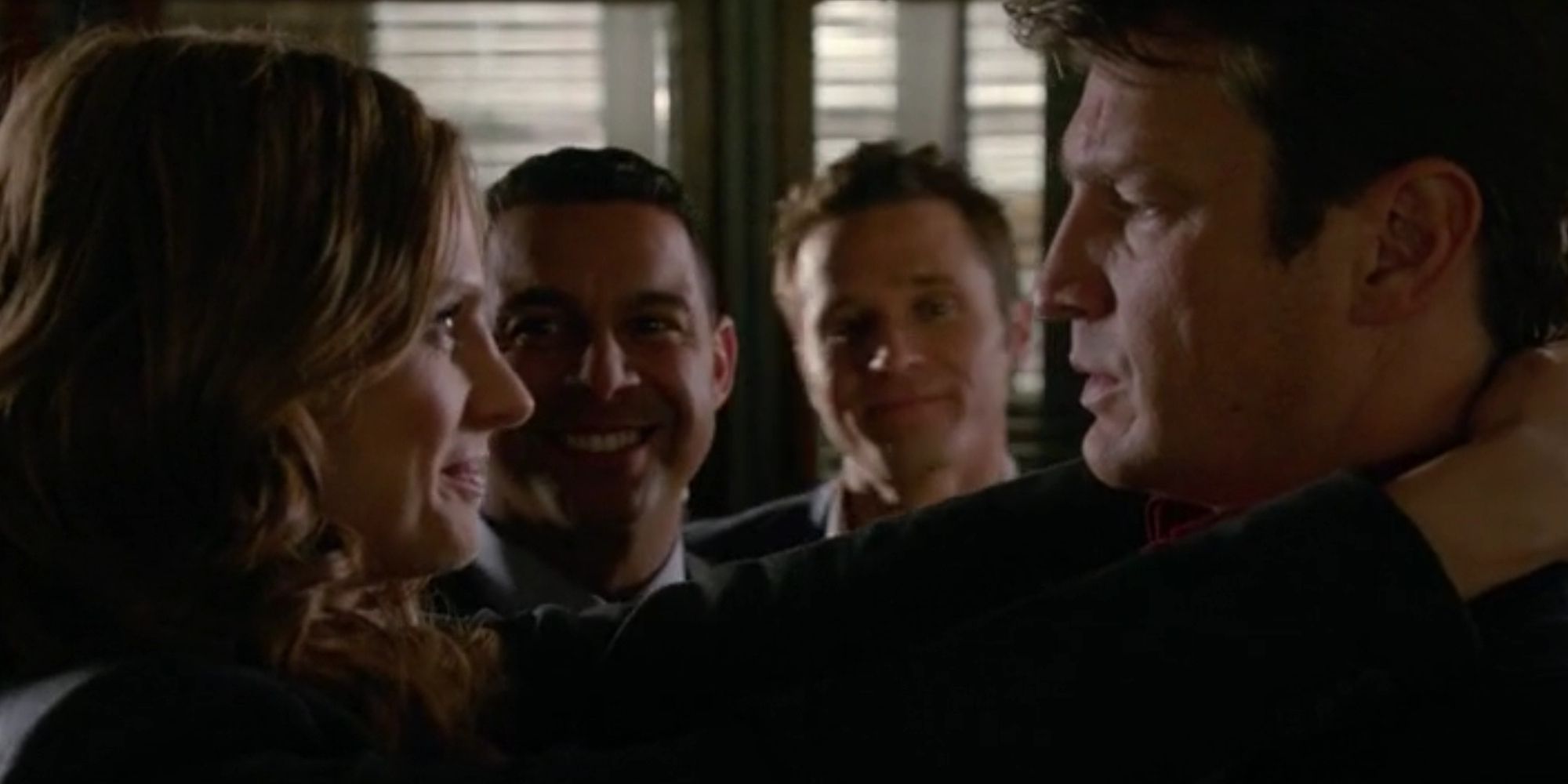 Castle and Beckett in Castle season 6 