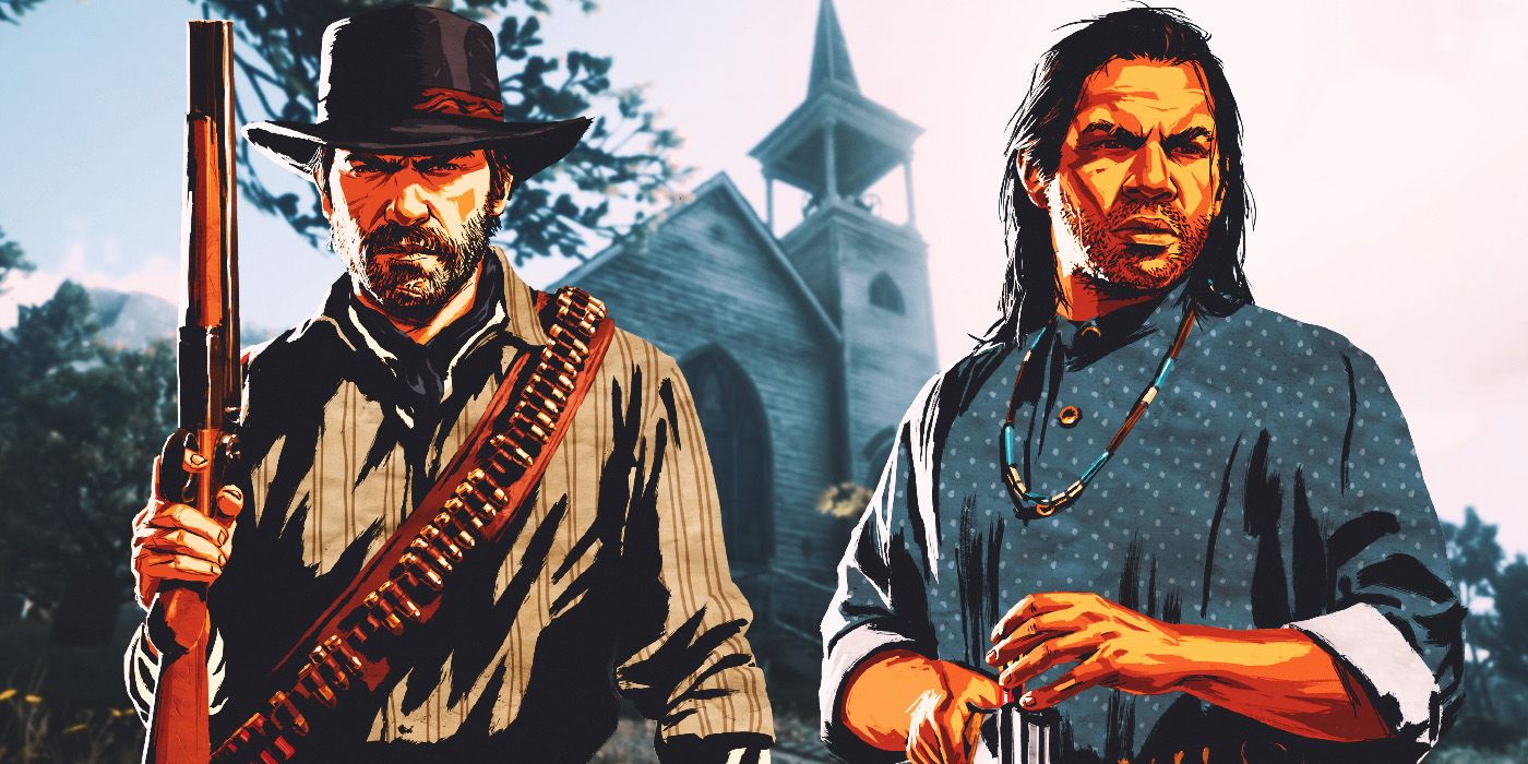 Charles and Arthur Morgan from Red Dead Redemption 2