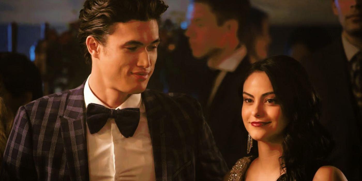 Charles Melton as Reggie and Camilla Mendes as Veronica in Riverdale