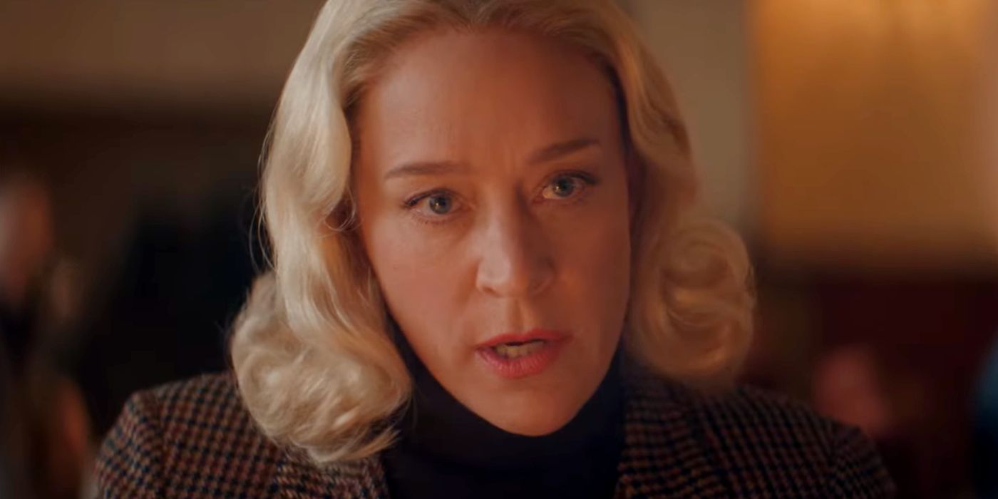 Chloë Sevigny as C. Z. Guest Looking Enraged in Feud Capote vs the Swans