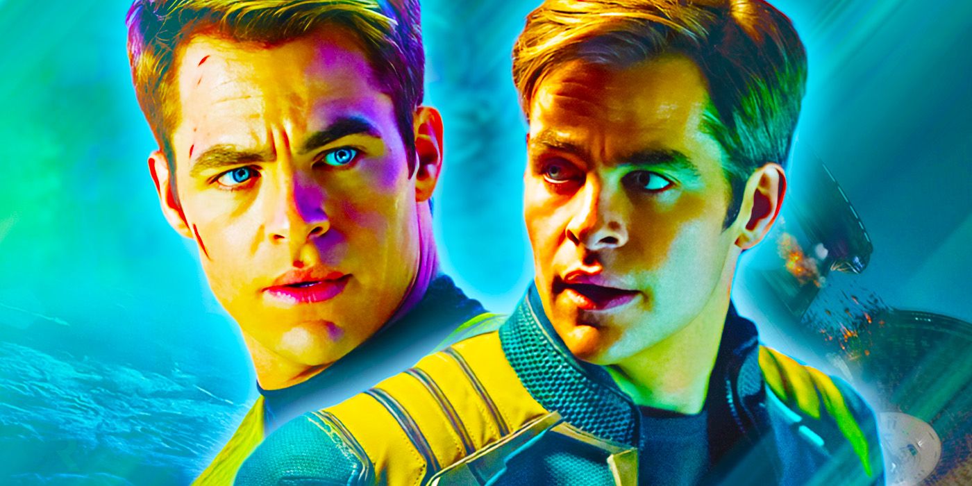 Star Trek (2009), Into Darkness, Beyond. Chris Pine as Captain James T. Kirk.