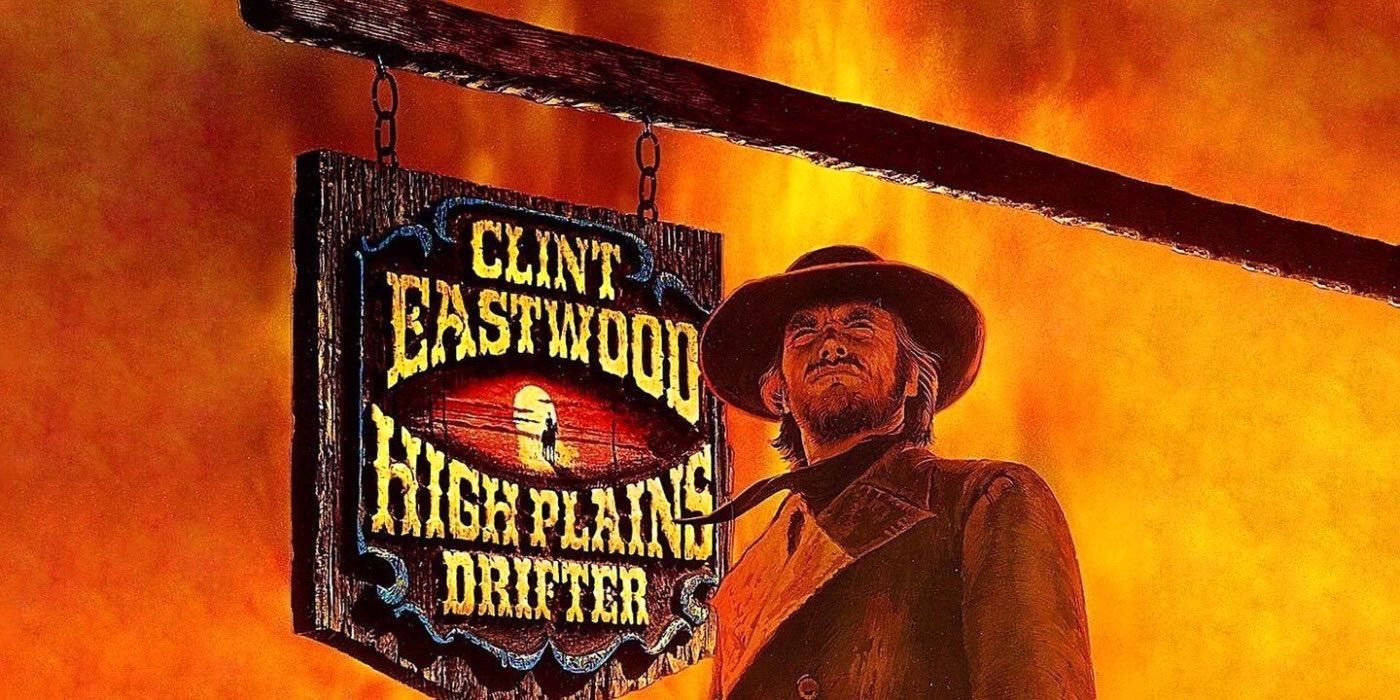 Clint Eastwood as The Stranger in High Plains Drifter