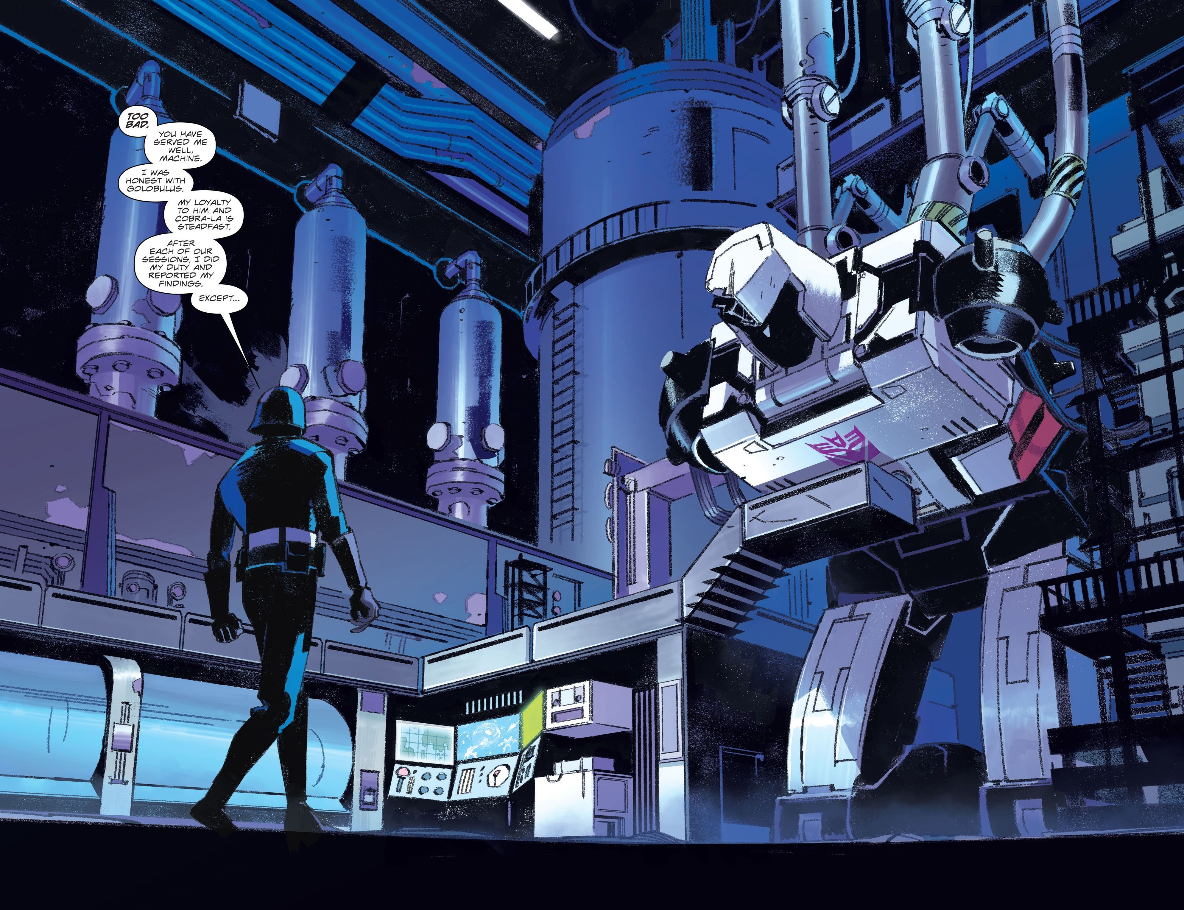 Cobra Commander #1 Cobra Commander keeps Megatron prisoner-2
