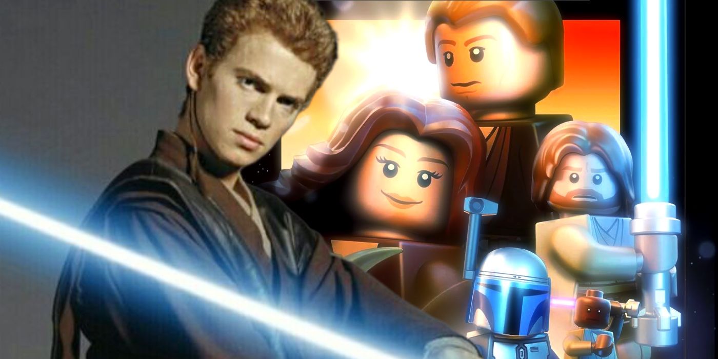Custom LEGO Star Image Attack of the Clones