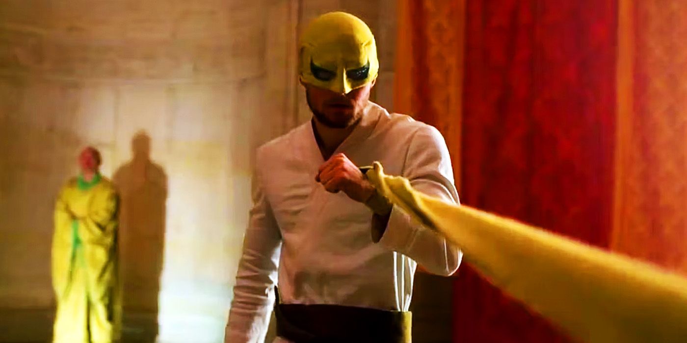 Danny Rand training to be the Iron Fist in season 1